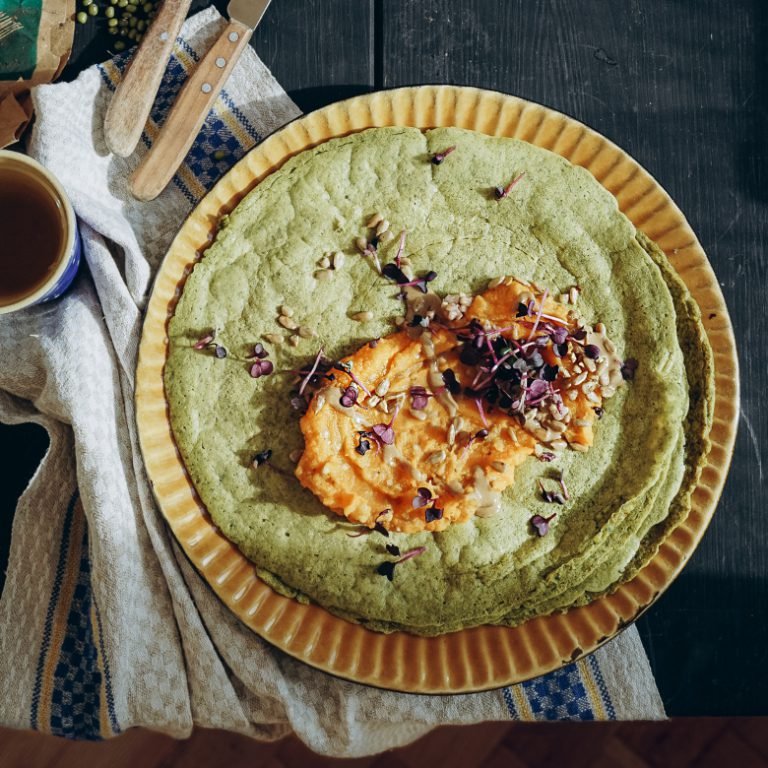 Gefüllte Pfannkuchen von Anne Mühlmeier Gefüllte Pfannkuchen von Anne Mühlmeier