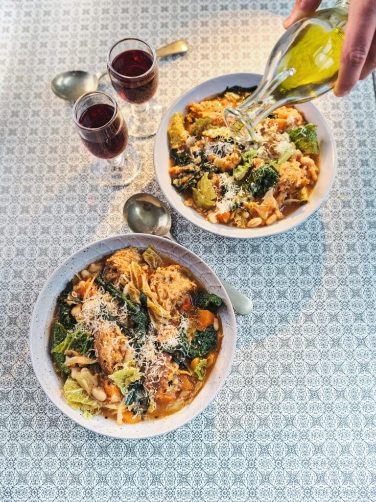 Ribollita (Toskanische Brotsuppe) 