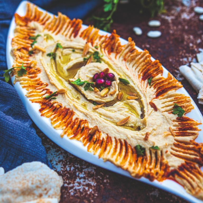 Orient trifft Vegan: Fasulya Hummus