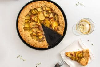 Kartoffel-Galette mit Thymian