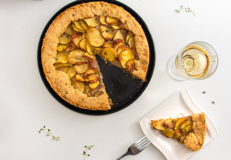 Kartoffel-Galette mit Thymian