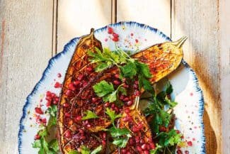 Vegan Grillen: Aubergine mit Tamarinde