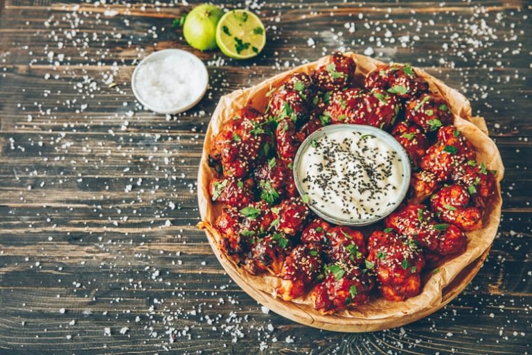 BBQ-Blumenkohlwings von Alex Villena