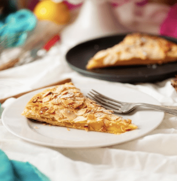 Baskische Mandeltarte (Pantxineta)