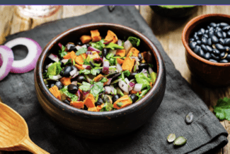 Rezept: Süßkartoffel-Bohnen-Salat