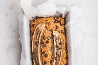 Herzhaft & gut: Bananenbrot mit Schokolade
