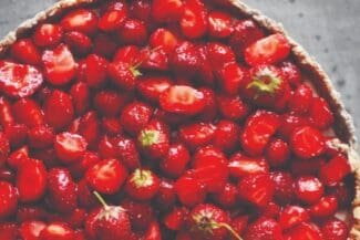 Sommerlich: Erdbeer-Vanillecreme-Tarte