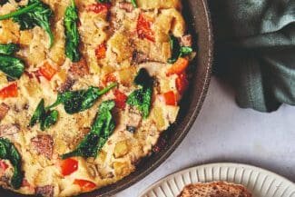 Vegan Family: Frittata Kunterbunt