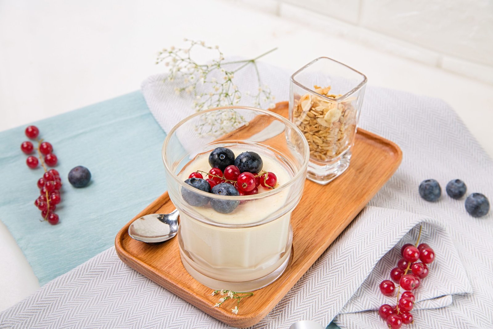 Rezept: Schnelles Frühstück mit Heidelbeeren