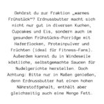 Gehörst du zur Fraktion „warmes Frühstück“ Erdnussbutter macht sich nicht nur gut in diversen Kuchen, Cupcakes und Eis, sondern auch im gesunden Frühstücks-Porridge mit Haferflocken, Proteinpulver