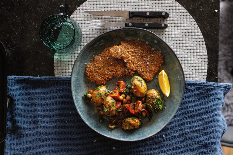 Rezept: „Schnitzel aus Haferflocken“