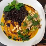 Herbstliche Suppenbowl