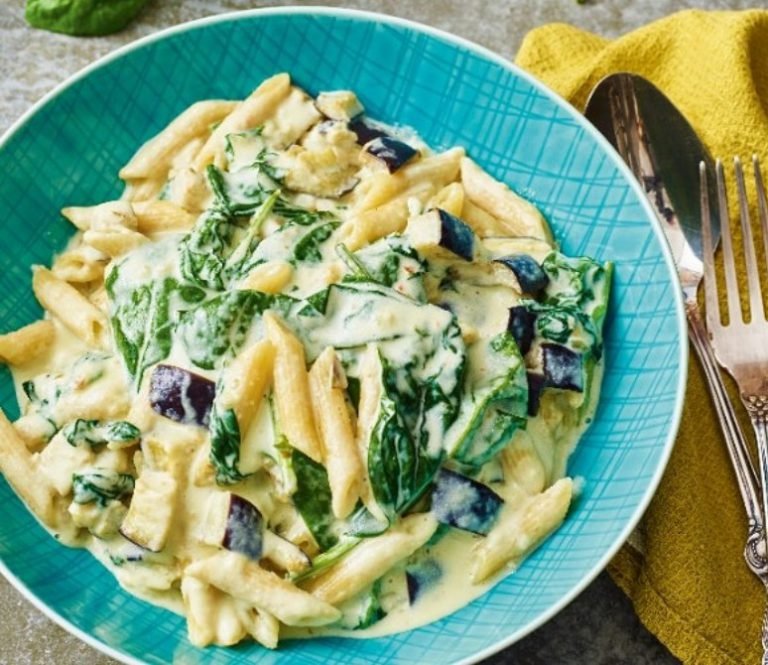 Creamy Pasta, yum!