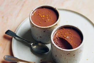 Schokoladen-Orangen-Mousse