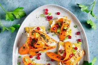 Selbstgemachter Karottenlachs