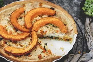 Kürbis-Quiche, sieht das gut aus!