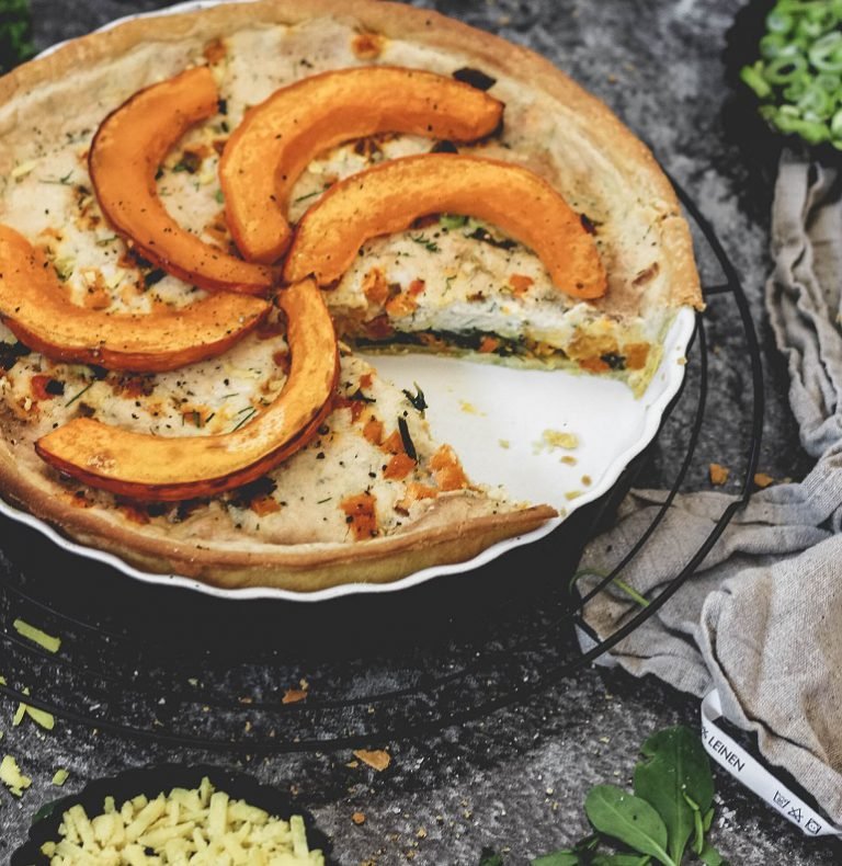 Kürbis-Quiche, sieht das gut aus! Kürbis-Quiche, sieht das gut aus!