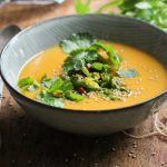 Lea Green-Vegane Süßkartoffelsuppe