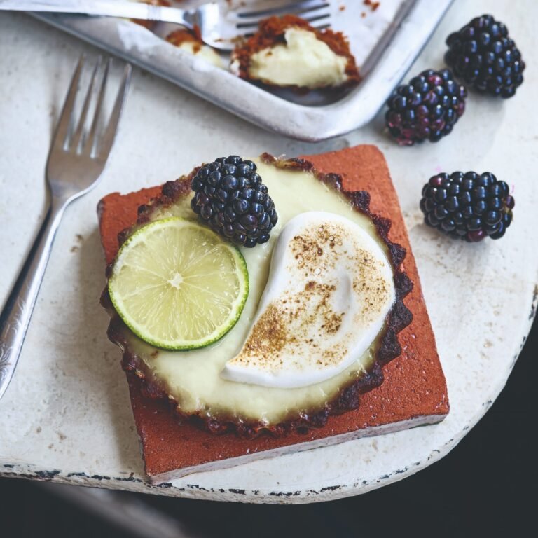 Edel, schön und köstlich: Limettentörtchen