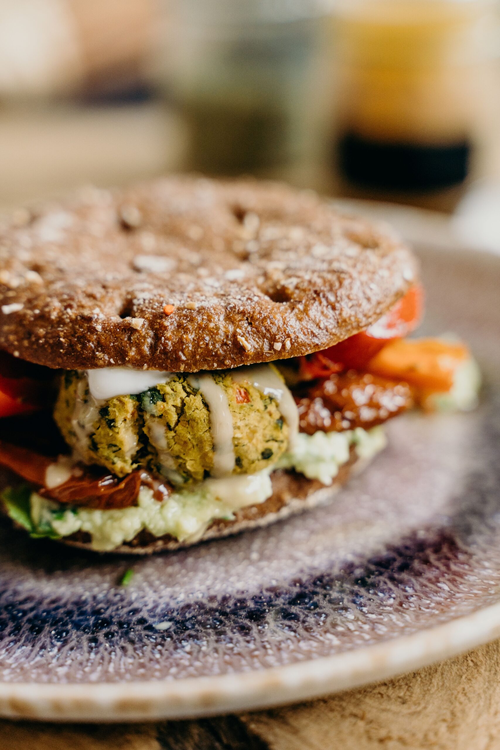 Rezept: Linsenburger mit Tomatenchutney