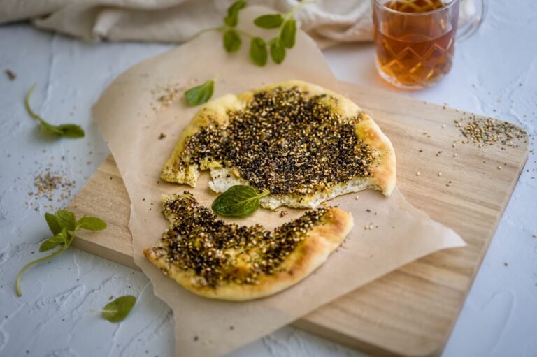 Rezept: Manakeesh mit Za’atar