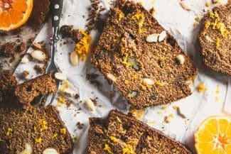 Orangenkuchen mit Cranberrys