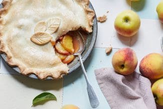 Klassisch genießen: Pfirsich-Apfel-Tarte
