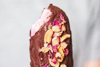 Pinkes Erdnuss-„Magnum“