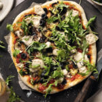 Pizza mit Cashewkaese