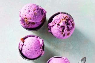 Eis, Baby! Himbeer-Mandel-Crumble