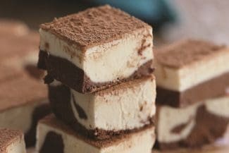 Tiramisu-Karamell-Riegel zum naschen