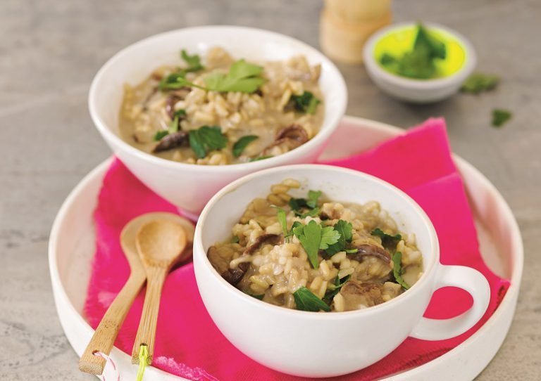 Veganes Steinpilzrisotto