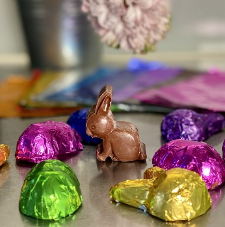 DIY-Schokohasen für Ostern DIY-Schokohasen für Ostern