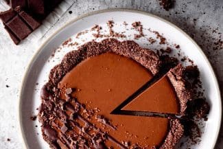 „No Bake“-Schokoladen-Tarte