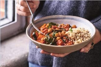 Deliciously Ella: leckerer Süßkartoffel-Zucchini-Eintopf