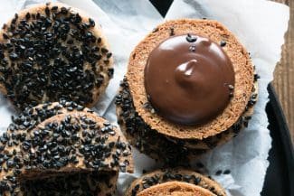 Süße Versuchung: Tahini-Schoko-Doppeldecker