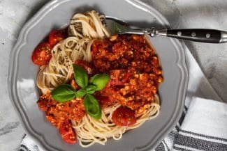 Rezept: Einfache Tofu-Bolognese