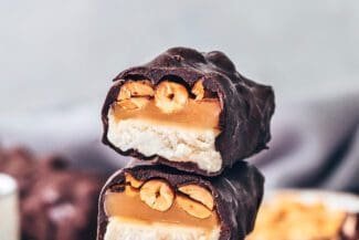Peanut-Schoko-Eisriegel