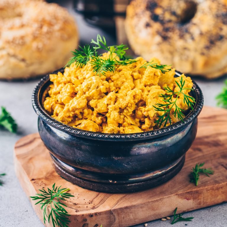 Veganes „Rührei“ aus Tofu