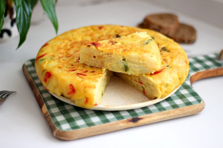 Rezept: Spanische Tortilla mit Paprika