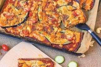 Zucchinipizza für Groß und Klein